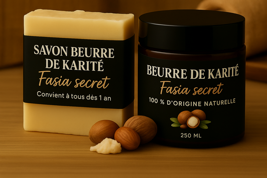 DUO BEURRE DE KARITE & SAVON AU BEURRE DE KARITÉ