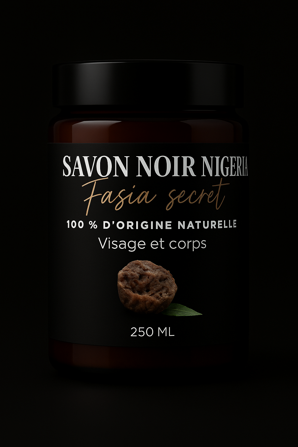 Savon noir du Nigeria hydratant ( traité )
