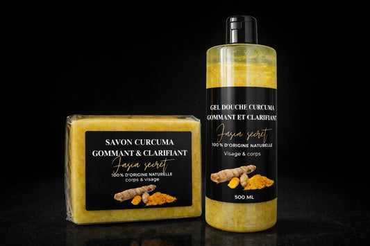 GEL DOUCHE & SAVON CURCUMA CLARIFIANT ET GOMMANT