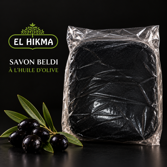 5 KILOS SAVON NOIR DU MAROC HUILE D'OLIVE NOIR