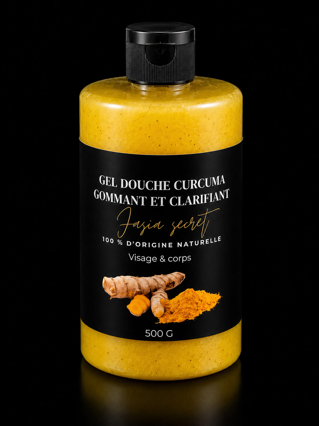 GEL DOUCHE CURCUMA CLARIFIANT ET GOMMANT