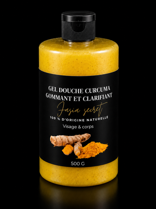 GEL DOUCHE CURCUMA CLARIFIANT ET GOMMANT