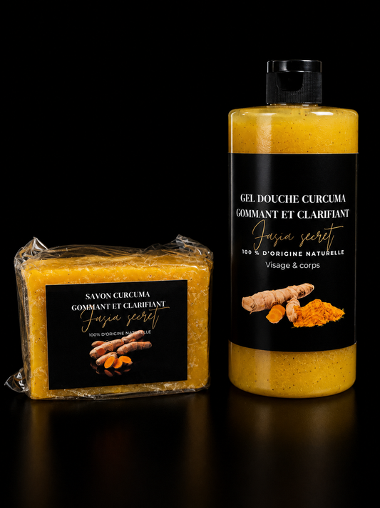 GEL DOUCHE & SAVON CURCUMA CLARIFIANT ET GOMMANT