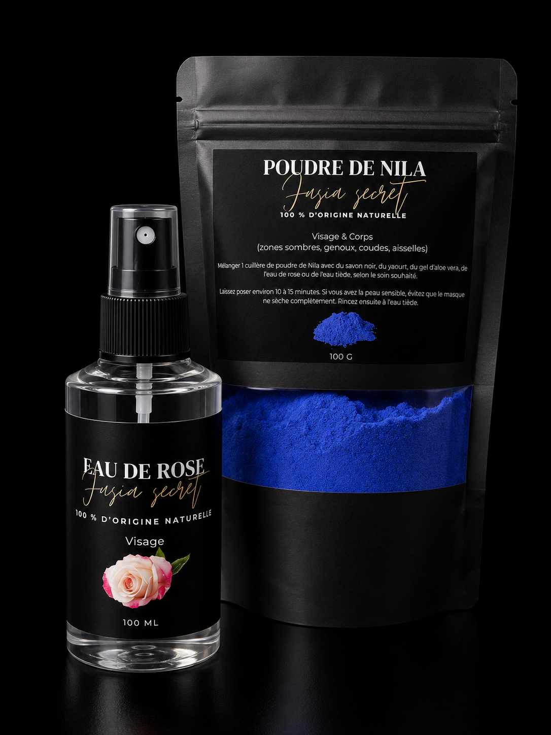 EAU DE ROSE & POUDRE DE NILA
