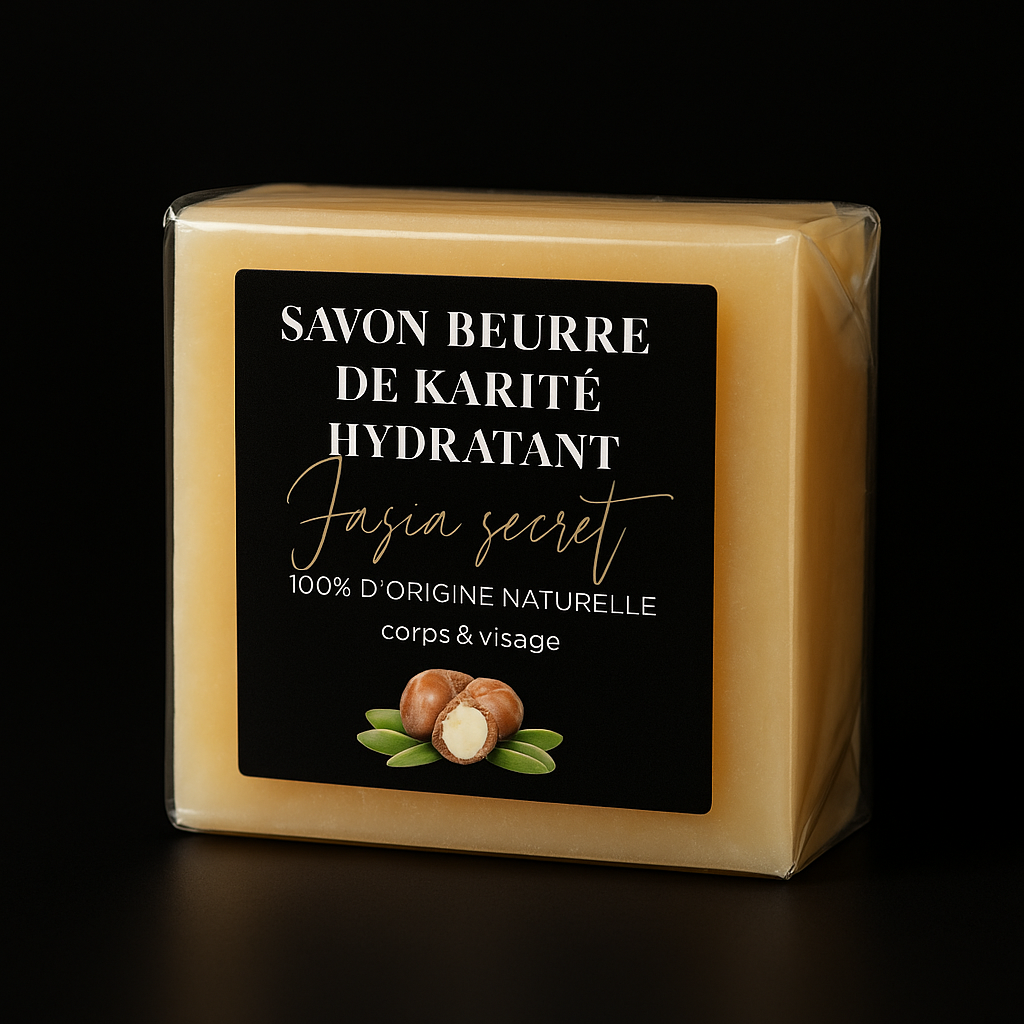 SAVON AU BEURRE DE KARITÉ à partir de 20 pièces