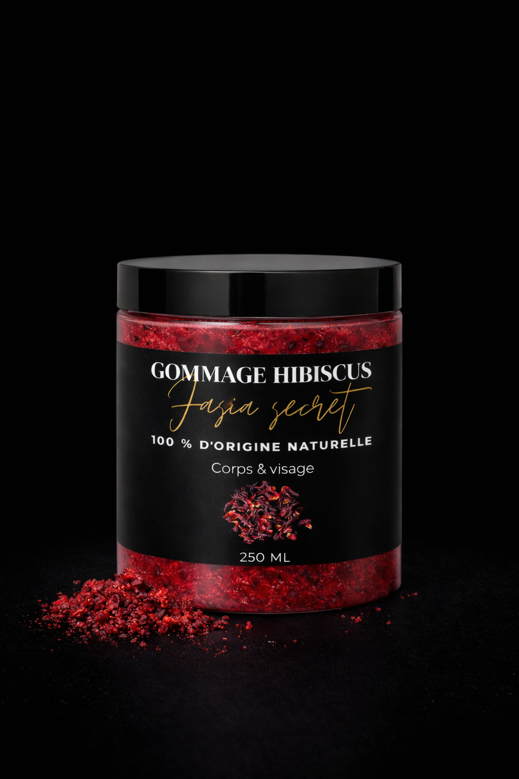 GOMMAGE À L'HIBISCUS ( BISSAP)