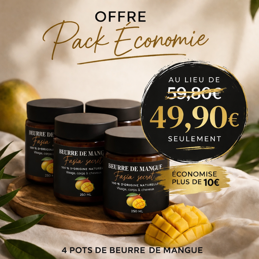PACK ECONOMIE BEURRE DE MANGUE
